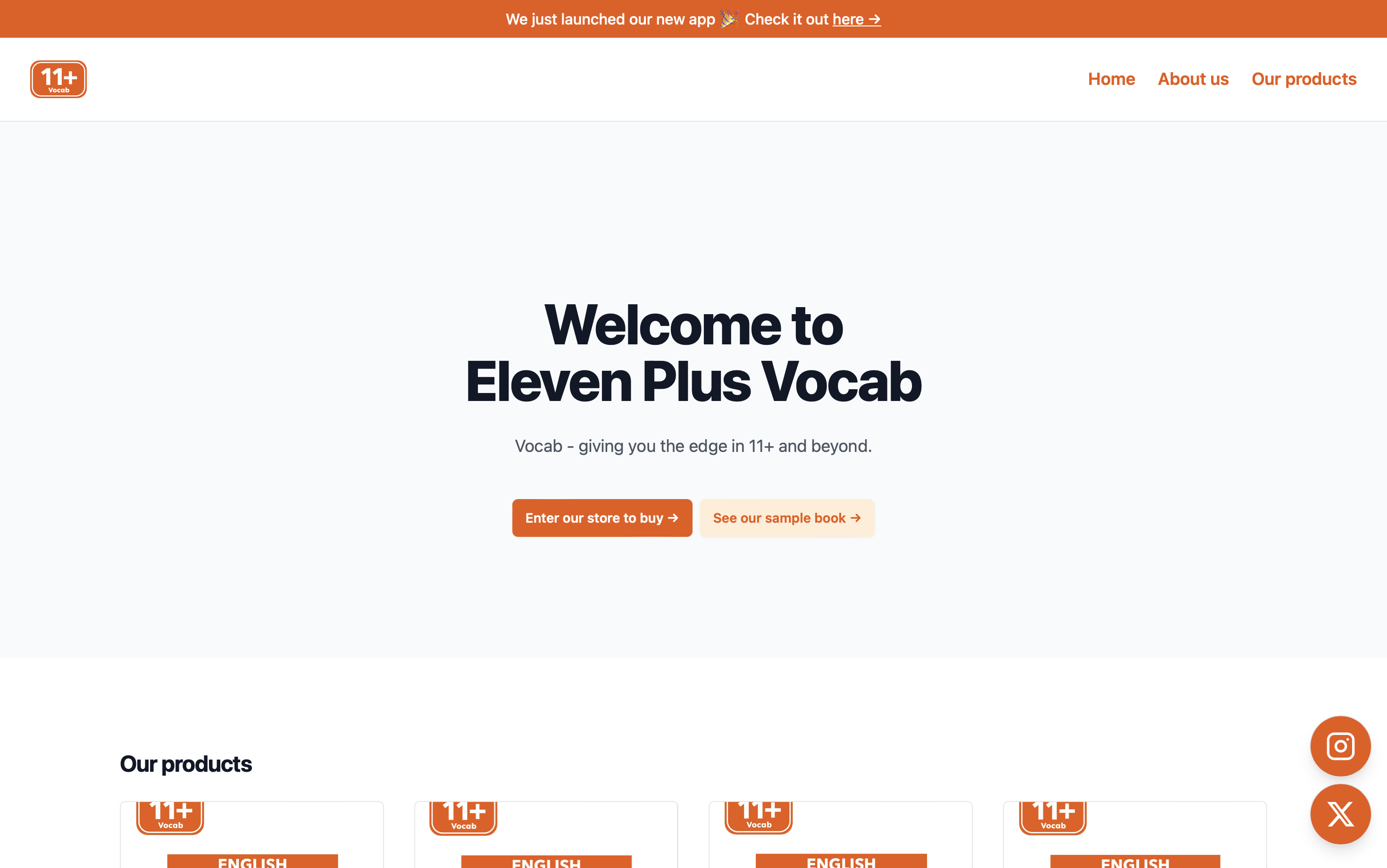 Eleven Plus Vocab